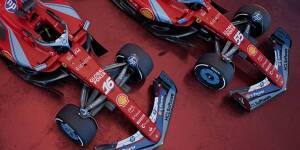 Foto zur News: Die Formel-1-Speziallackierung von Ferrari für den Miami-Grand-Prix