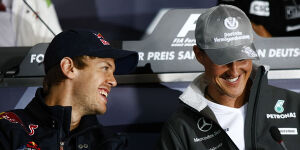 Foto zur News: Schumacher bleibt für Vettel der Beste: Konnte &quot;eine Art