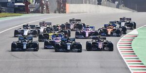 Foto zur News: Formel 1: Umgekehrte Startaufstellung vom Tisch,
